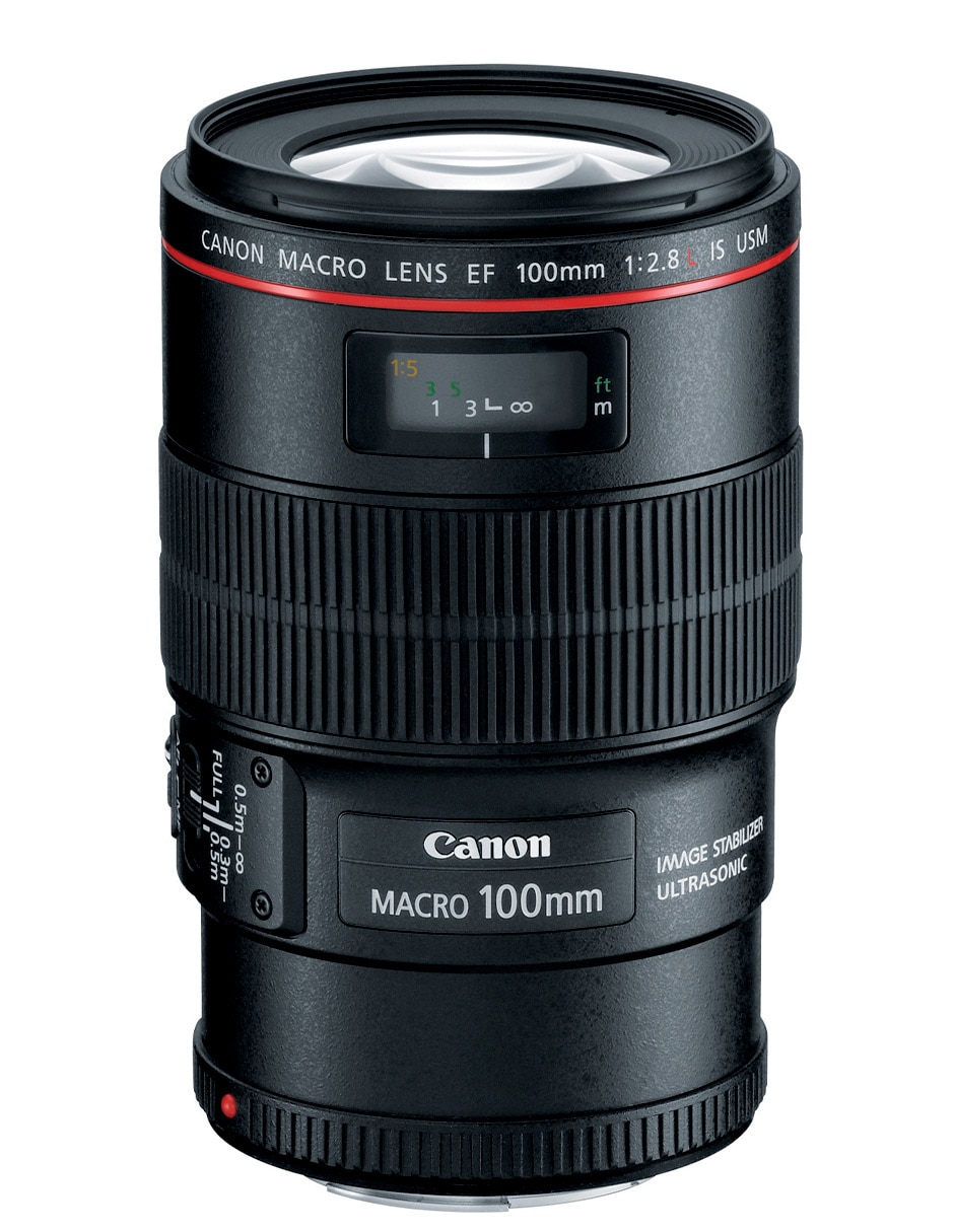 Lente Canon 100 mm f / 2.8 EF-Mount