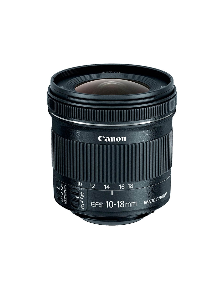 Lente Canon 10 a 18 mm f / 4.5 - 5.6 EF-S