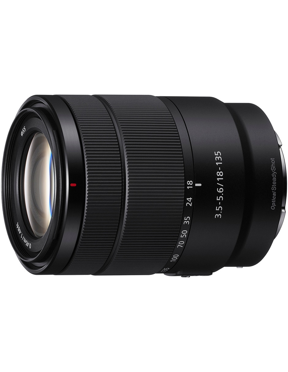 Lente 18 a 135 mm f/3.5-6.3  E-Mount