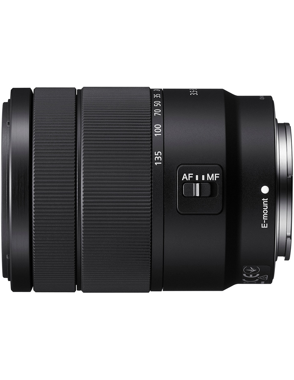 Lente 18 a 135 mm f/3.5-6.3  E-Mount 8
