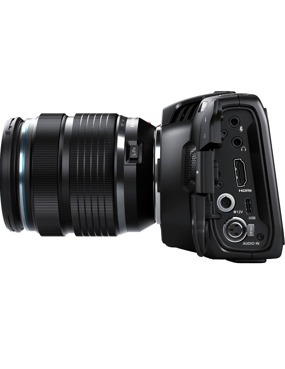 Videocámara Black Magic CINECAMPOCHMFT4K 4K/UHD
