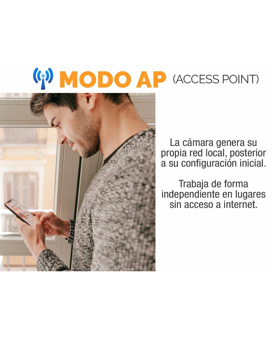 Cámara individual de seguridad Alámbrica para Interior 8