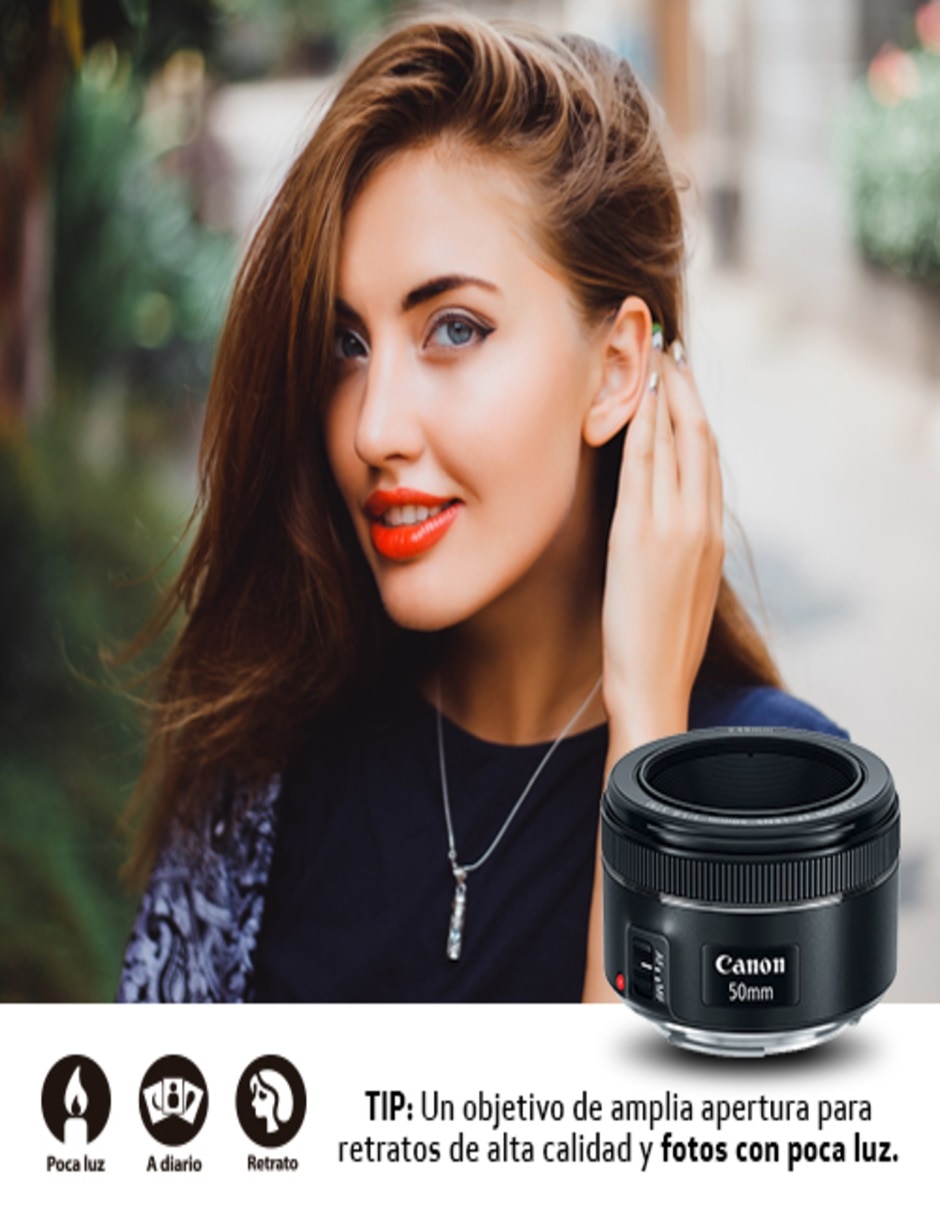 Lente estándar 43 mm f / 1.8 para montura rf / cámaras serie eos r 8