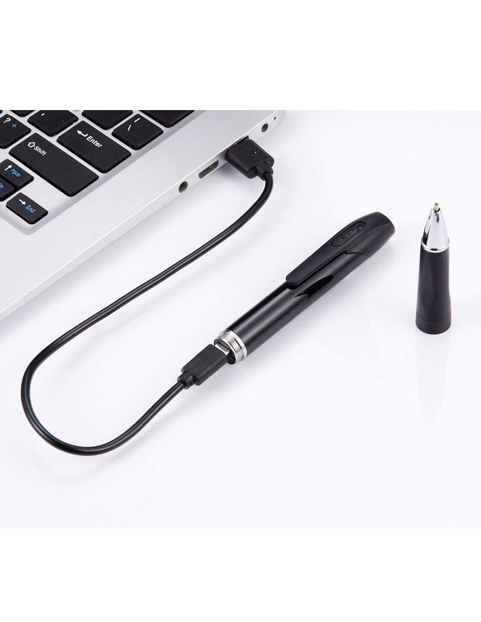 Pluma con cámara espía Full HD y Audio 2
