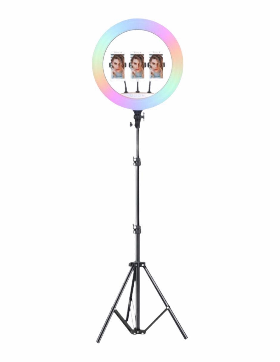 Aro de luz con soporte