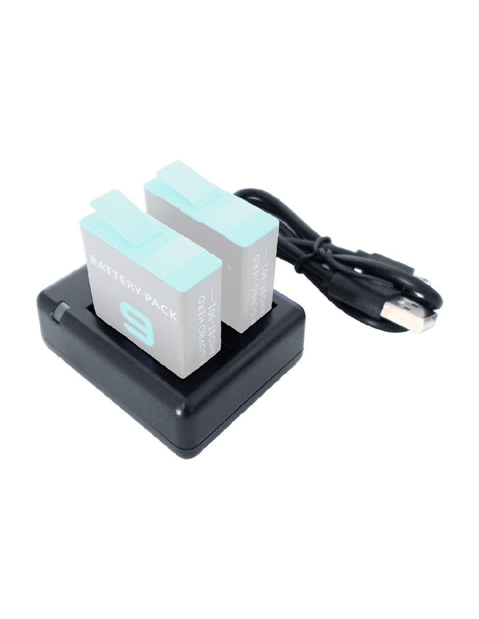 Cargador de pilas Carol Accesorios Mini-USB + Micro-USB