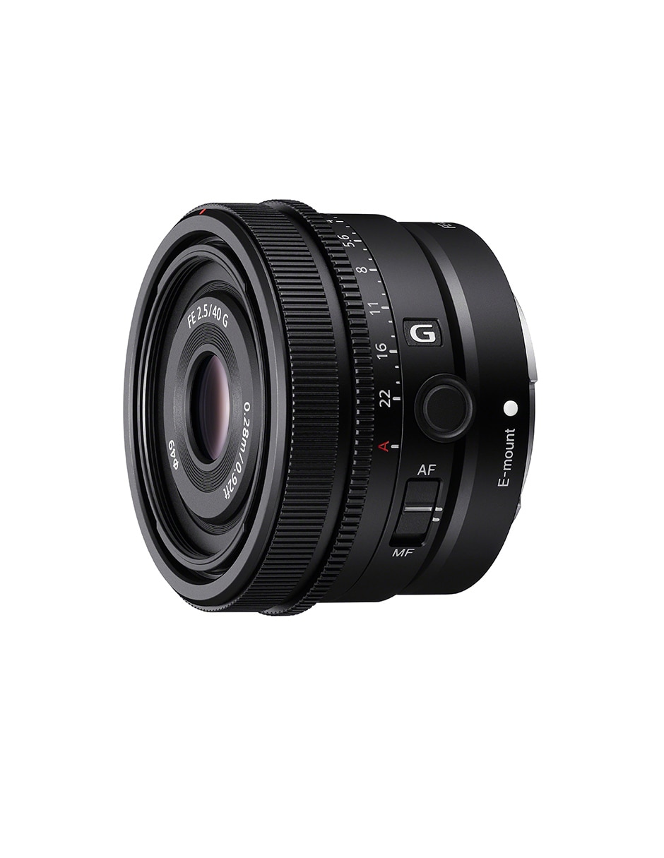 Lente 40 mm f / 2.5 E-Mount 9