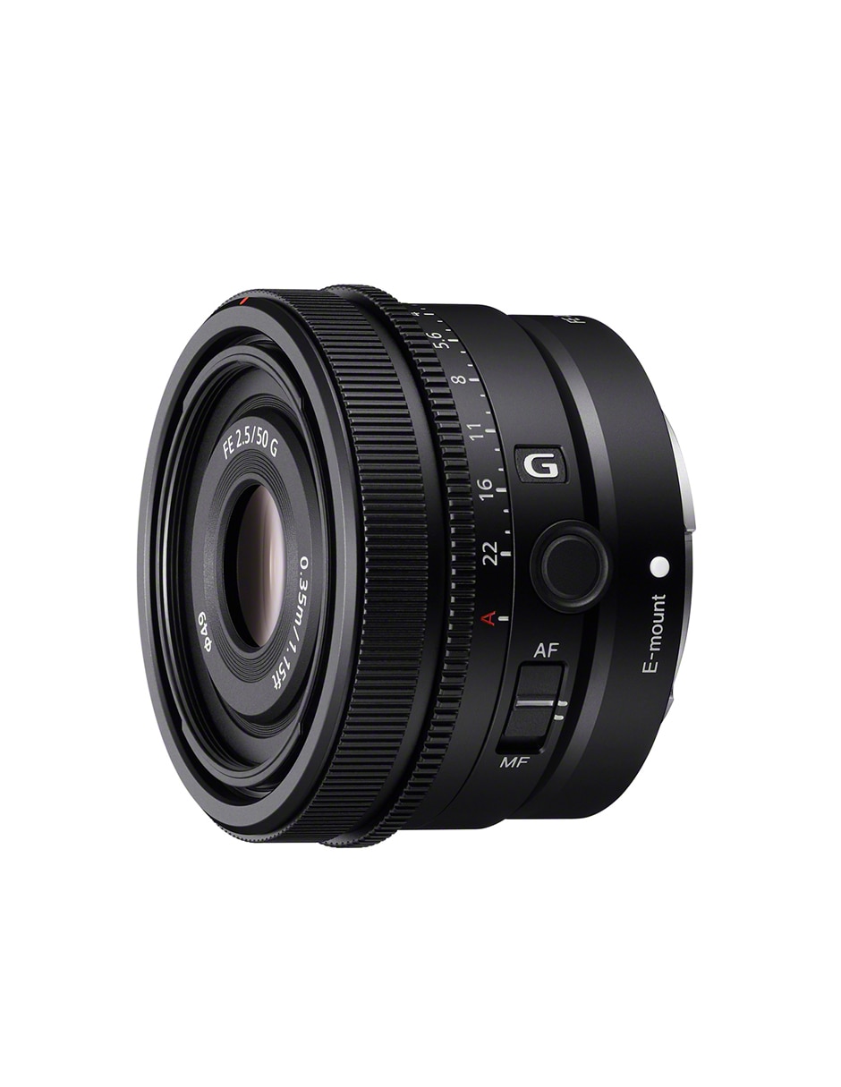 Lente 50 mm f / 2.5 E-Mount 9