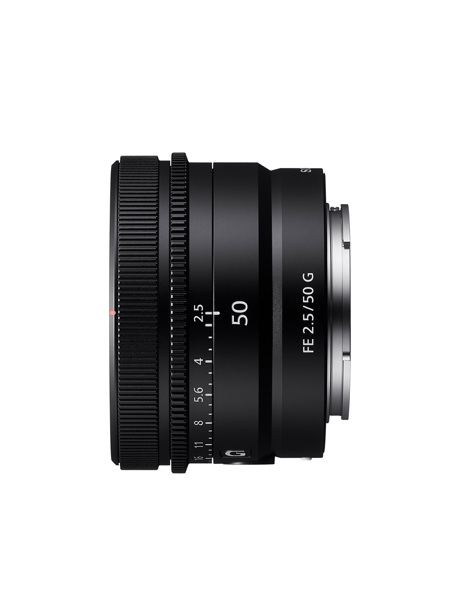 Lente 50 mm f / 2.5 E-Mount 12