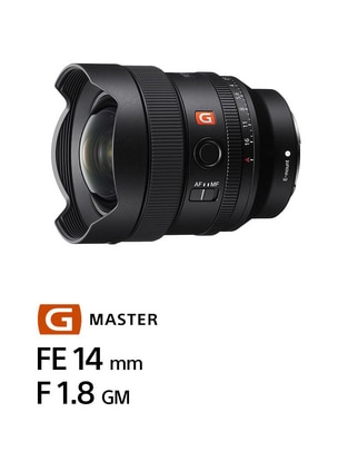 Lente zoom angular modelo sel14f18gm/csyx f /1.8 para cámara Sony Lente zoom angular modelo sel14f18gm/csyx f /1.8 para cámara Sony
