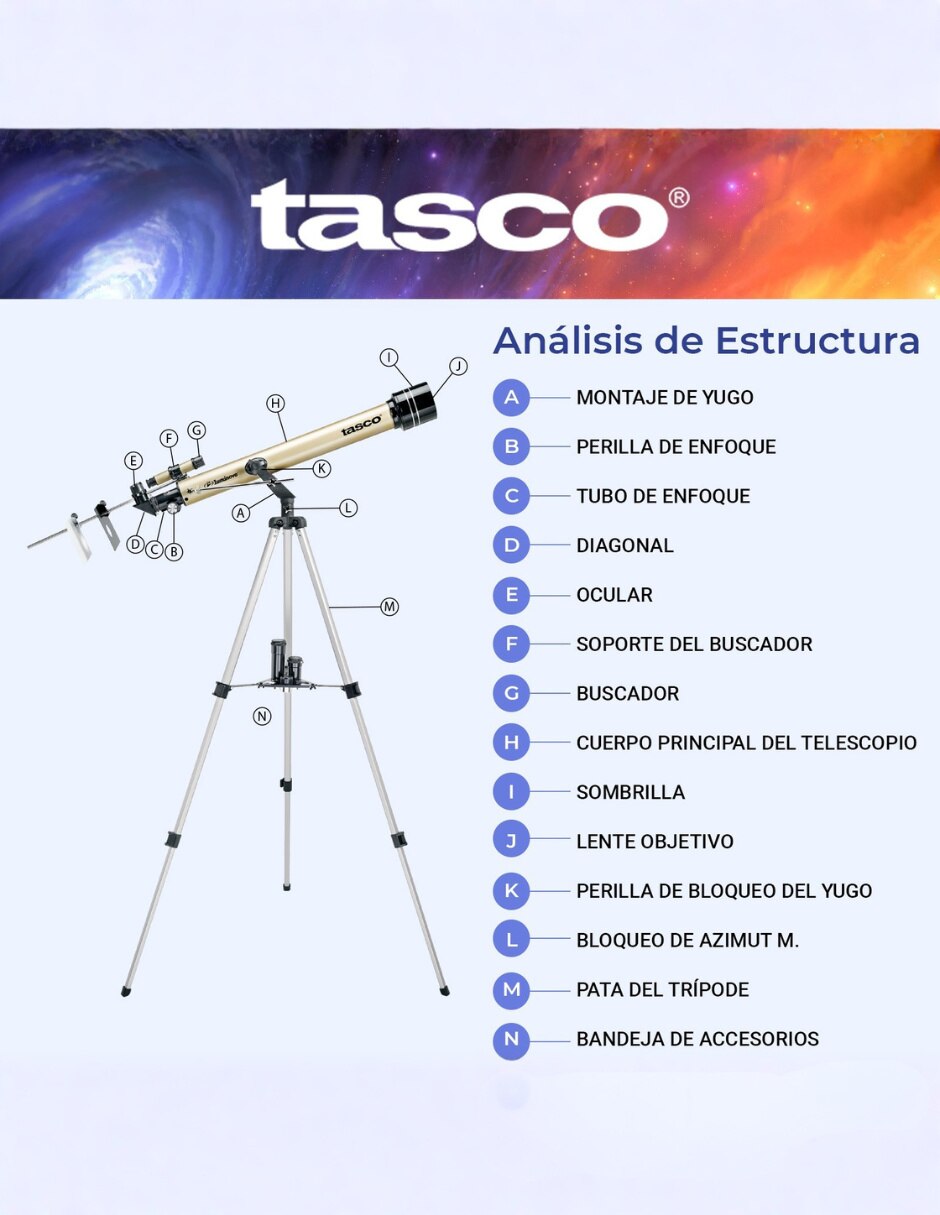 Telescopio Refractor Luminova