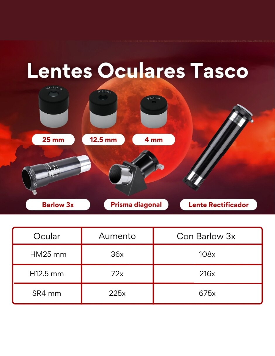 Telescopio Refractor Luminova 8