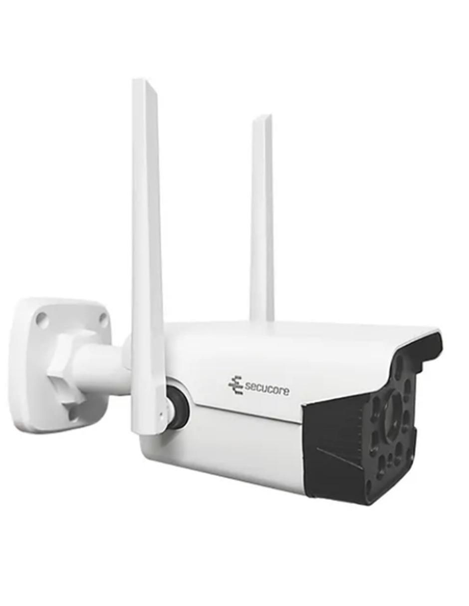 Cámara Individual de Seguridad Secucore Alámbrica e Inalámbrica para Interior y Exterior