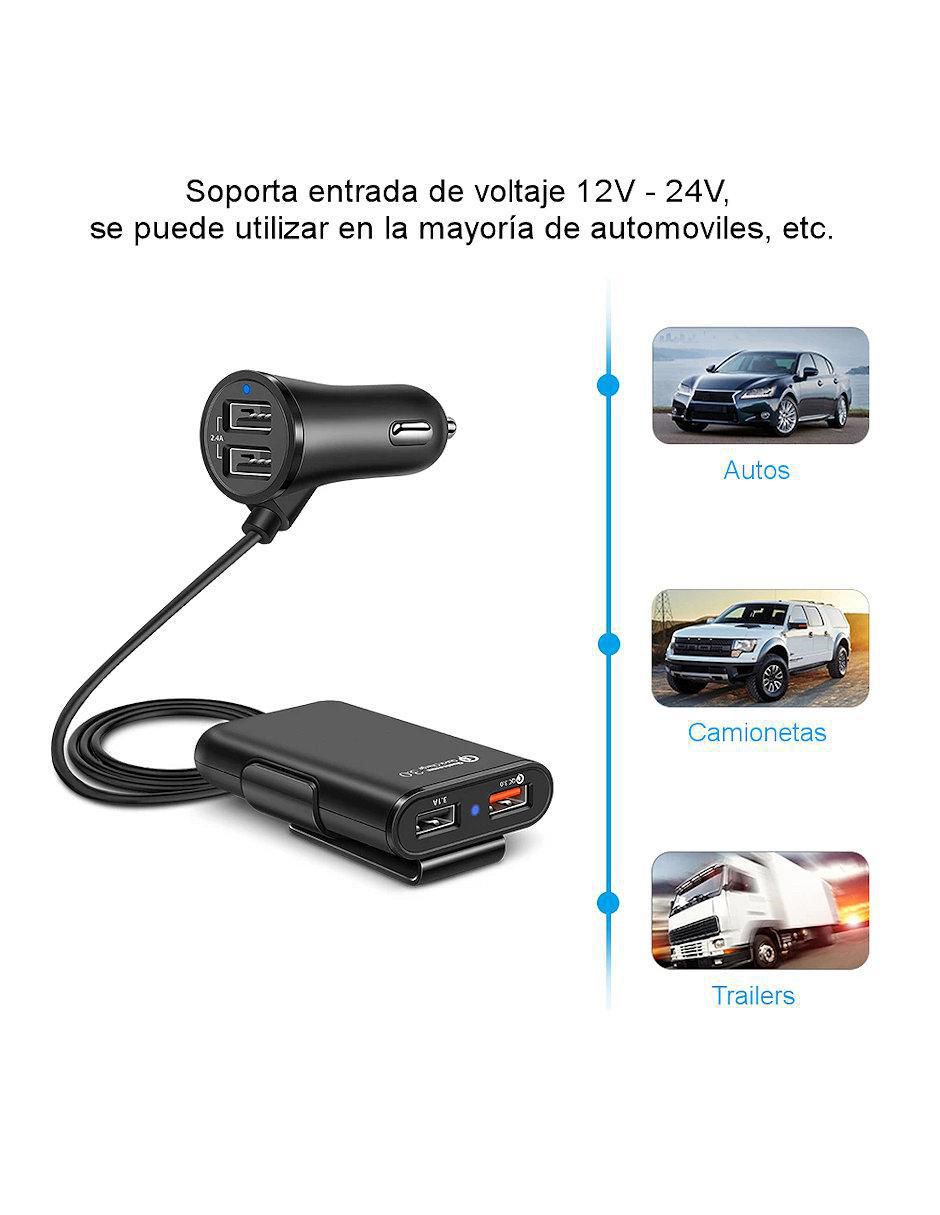 Cargador auto Hotshot USB