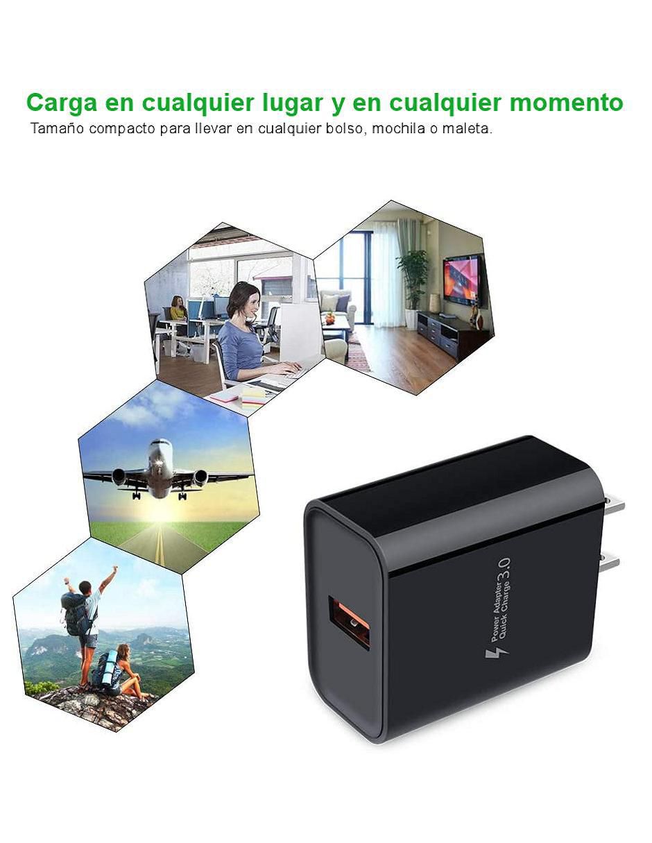 Cargador pared Hotshot USB tipo A