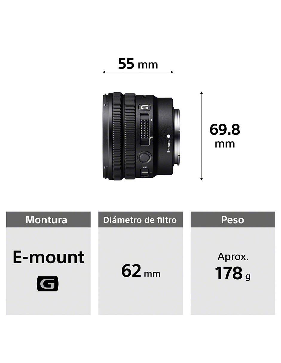 Lente Sony 10 a 20 mm f / 4 E-Mount