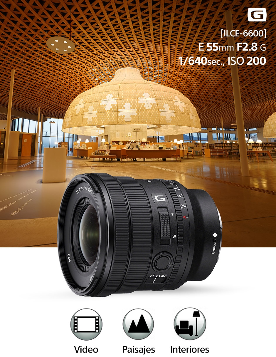 Lente Sony 16 a 35 mm f / 4 E-Mount