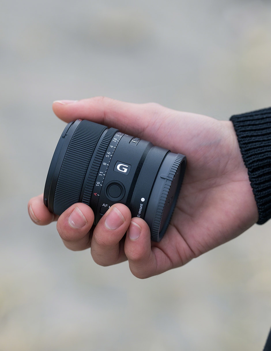 Lente 15 mm f / 1.4 E-Mount 10