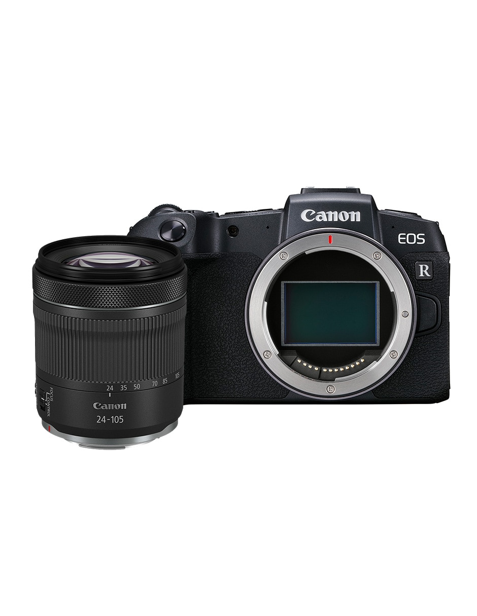 Cámara sin espejo Canon 3380C132AA con lente 24 a 105 mm f / 4 RF-Mount