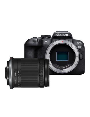 Cámara sin espejo Canon EOS R10 RF-S18-150MM con lente 18 a 140 mm f / 6.3 RF-Mount