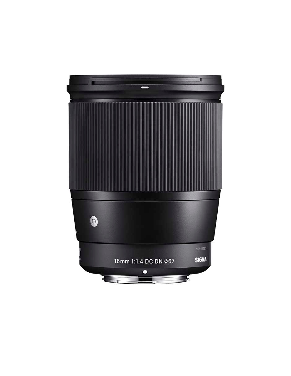 Lente zoom angular Sigma 16mm F1.4 DC DN Contemporary 67 mm f / 1.4 para cámara Canon serie eos r 3