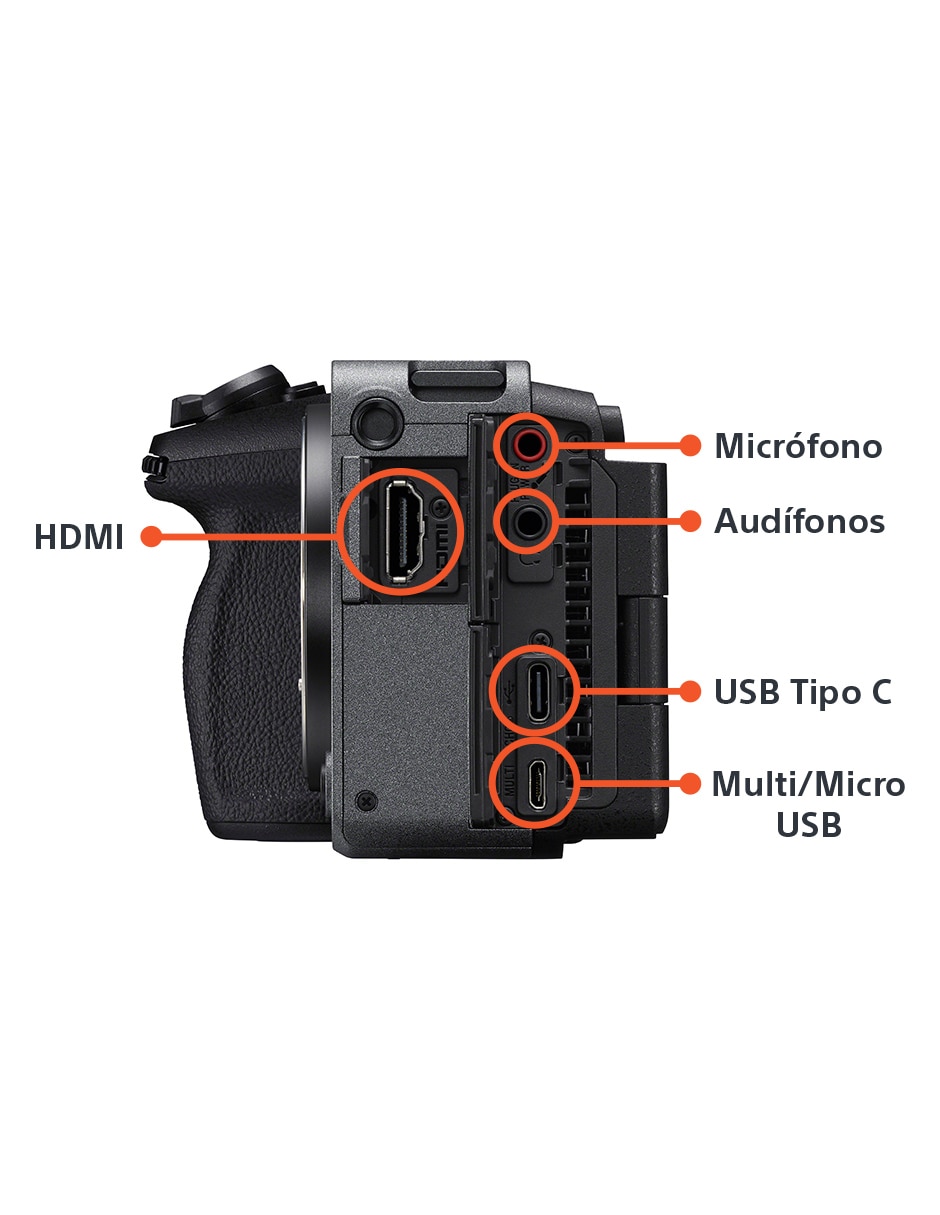 Kit cámara sin espejo y accesorios Sony ILME-FX30//QE38