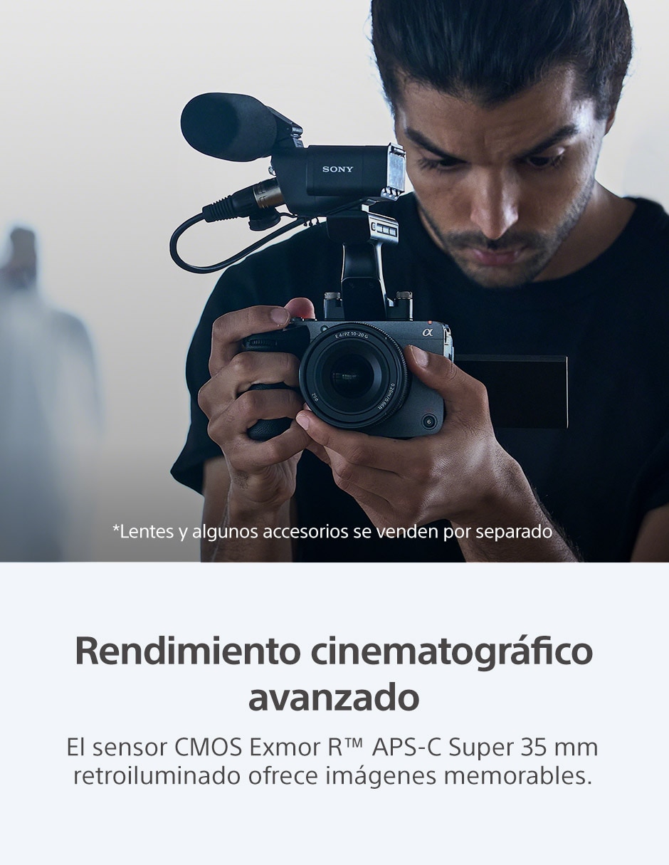 Kit cámara sin espejo y accesorios Sony ILME-FX30//QE38