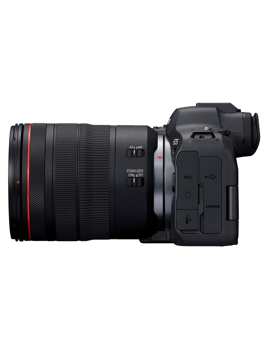 Cámara sin espejo Canon R6 MARK II RF24-105 con lente 24 a 105 mm f / 4 RF-Mount