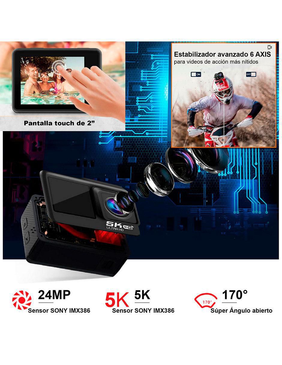 Cámara deportiva VD-V36 4K/UHD 3