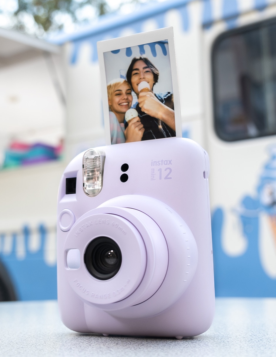 CÁMARA FUJIFILM INSTAX MINI 12,MORADO