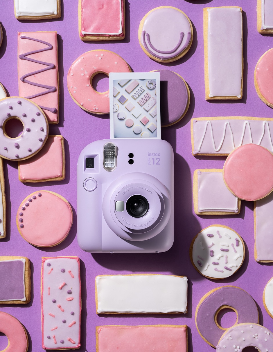 CÁMARA FUJIFILM INSTAX MINI 12,MORADO