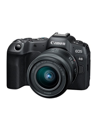 Cámara sin espejo Canon EOS R8 RF 24-50MM con lente 24 a 50 mm f / 22 RF-Mount