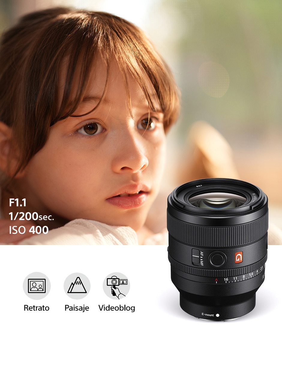 Lente 50 mm f / 1.4 E-Mount 13