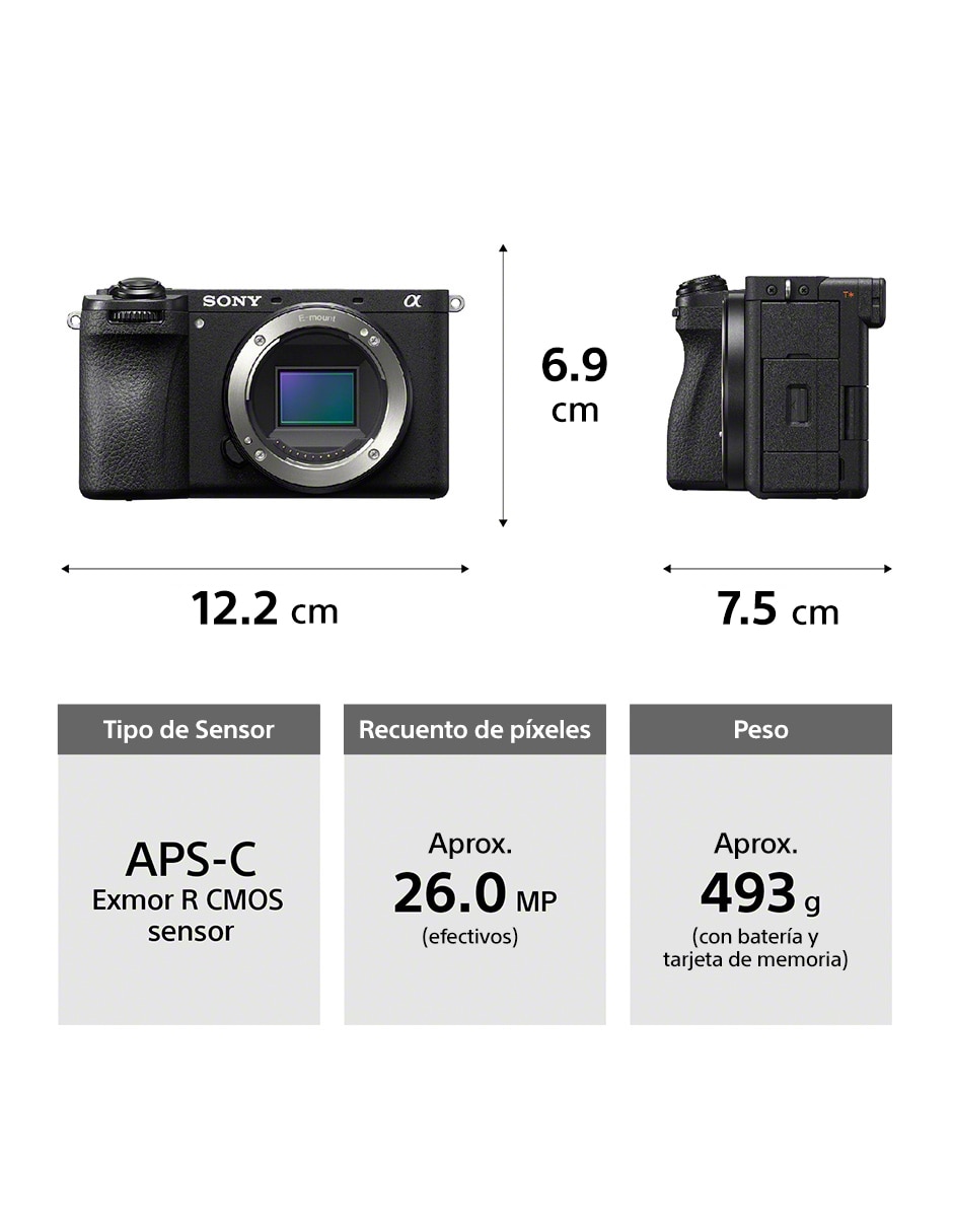 Cámara sin espejo Sony ILCE-6700 E-Mount