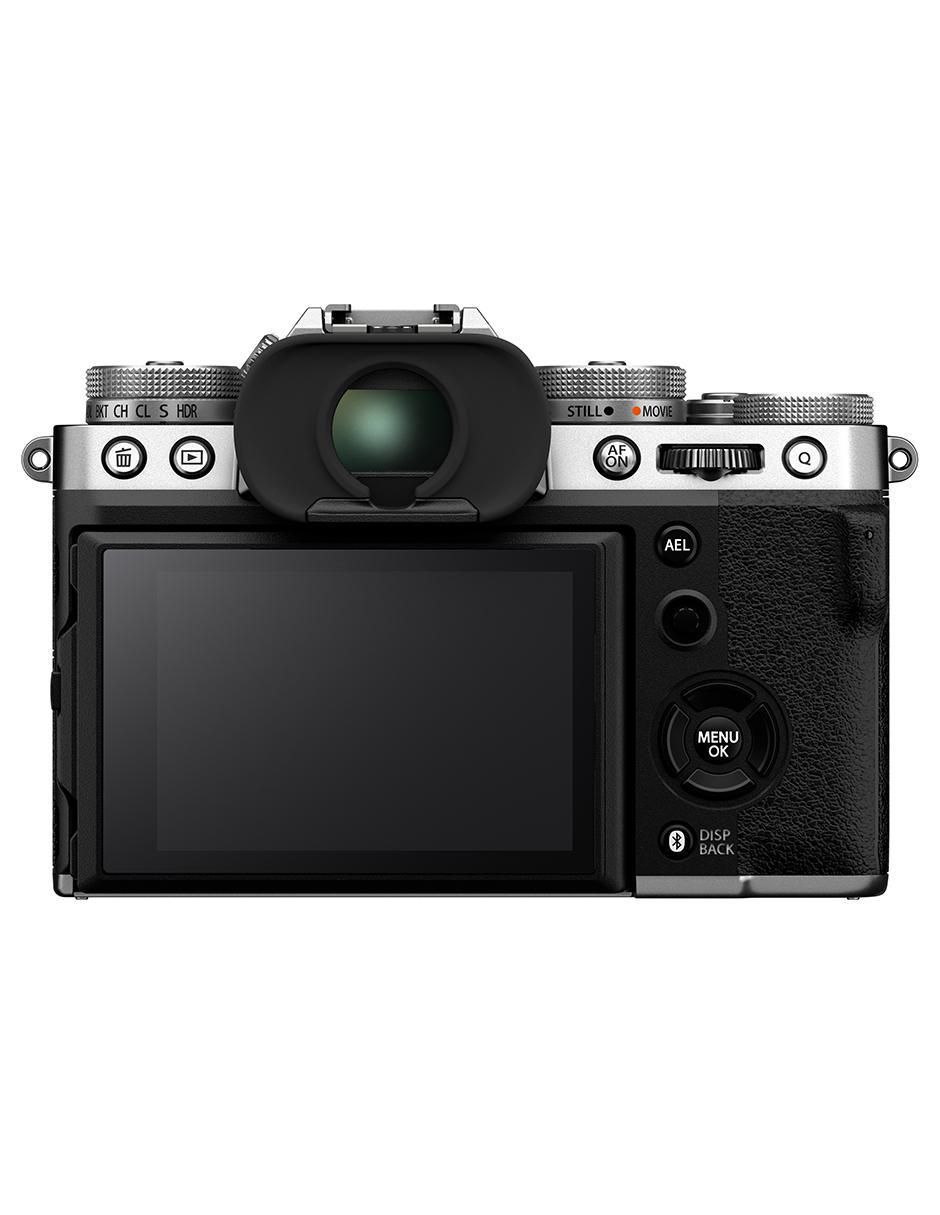 Cámara long zoom Fujifilm X-T5 Plata 40 megapíxeles