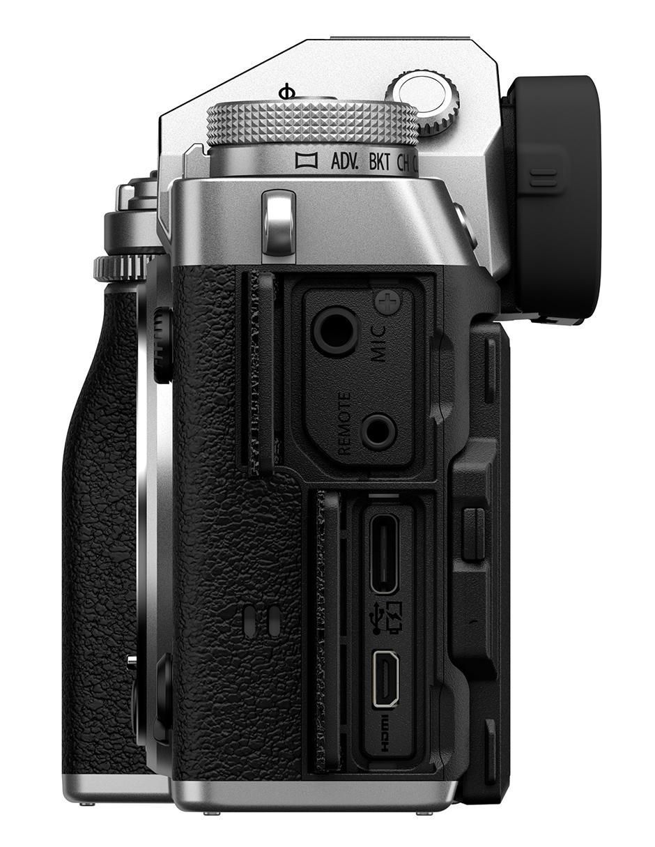 Cámara long zoom Fujifilm X-T5 Plata 40 megapíxeles
