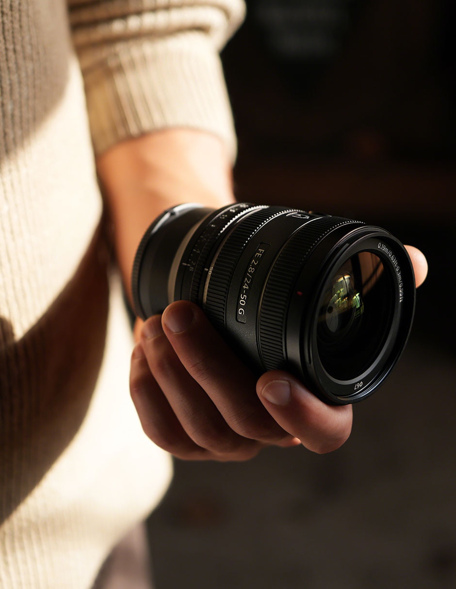 Lente zoom estándar 67 mm f / 2.8 para cámara sony 4