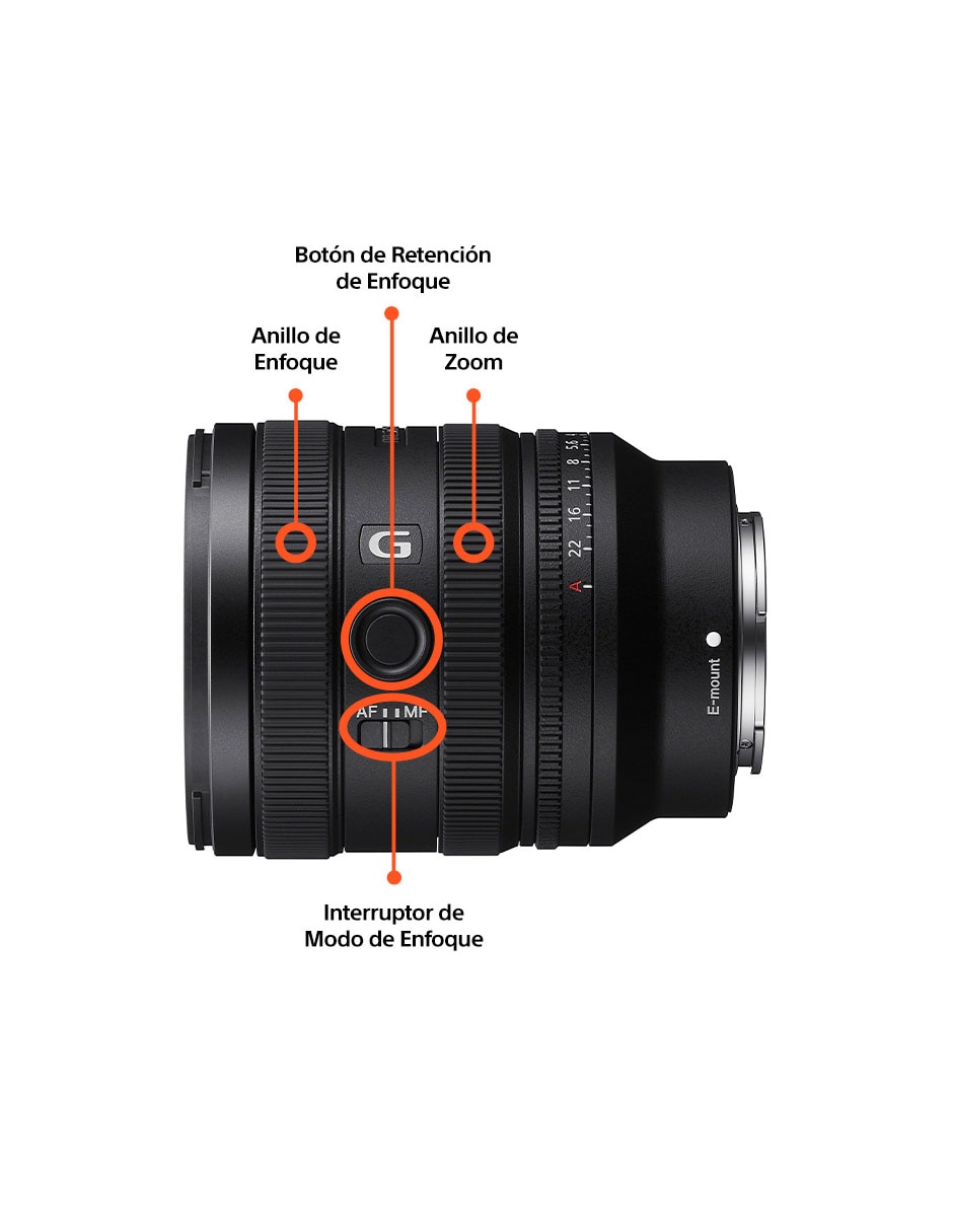 Lente zoom estándar 67 mm f / 2.8 para cámara sony Lente zoom estándar 67 mm f / 2.8 para cámara sony