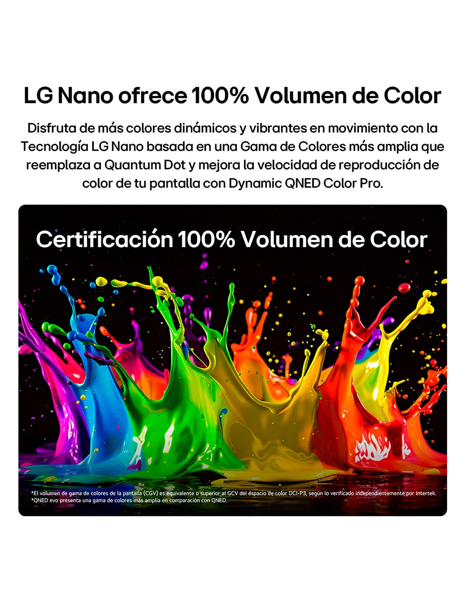 Pantalla Smart tv Lg mini LED de 115 pulgadas 4k 115qned90bs con evo AI