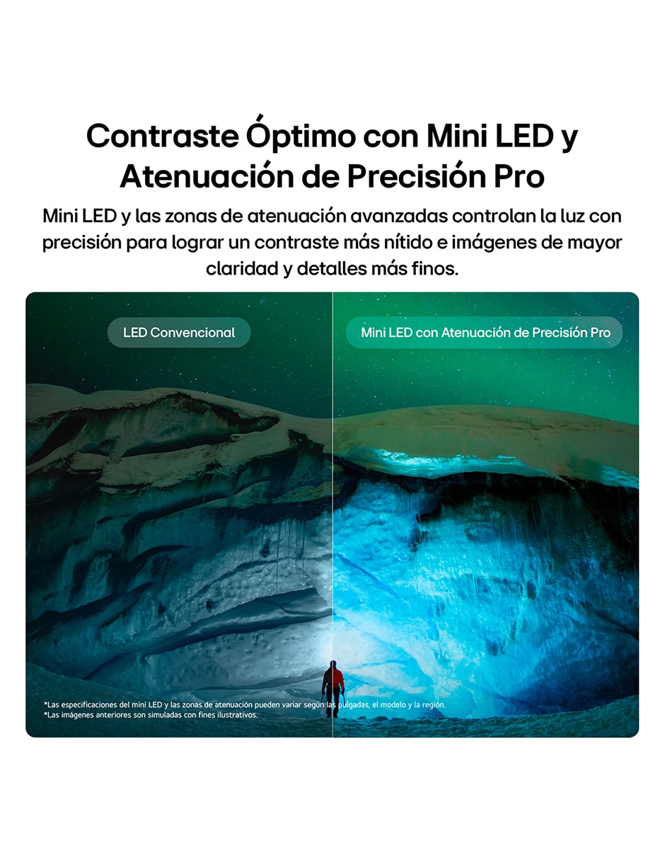Pantalla Smart tv Lg mini LED de 115 pulgadas 4k 115qned90bs con evo AI