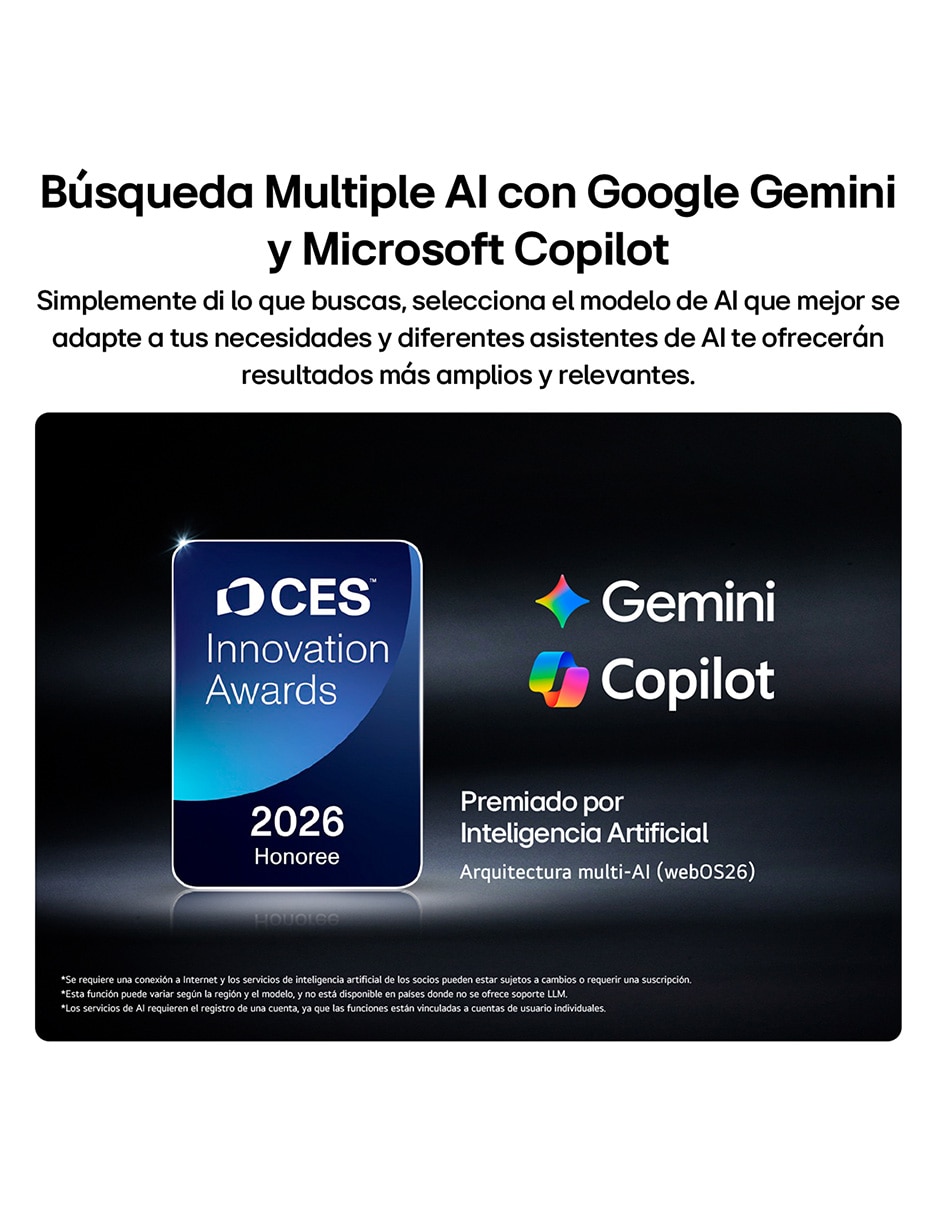 Pantalla Smart tv Lg mini LED de 115 pulgadas 4k 115qned90bs con evo AI