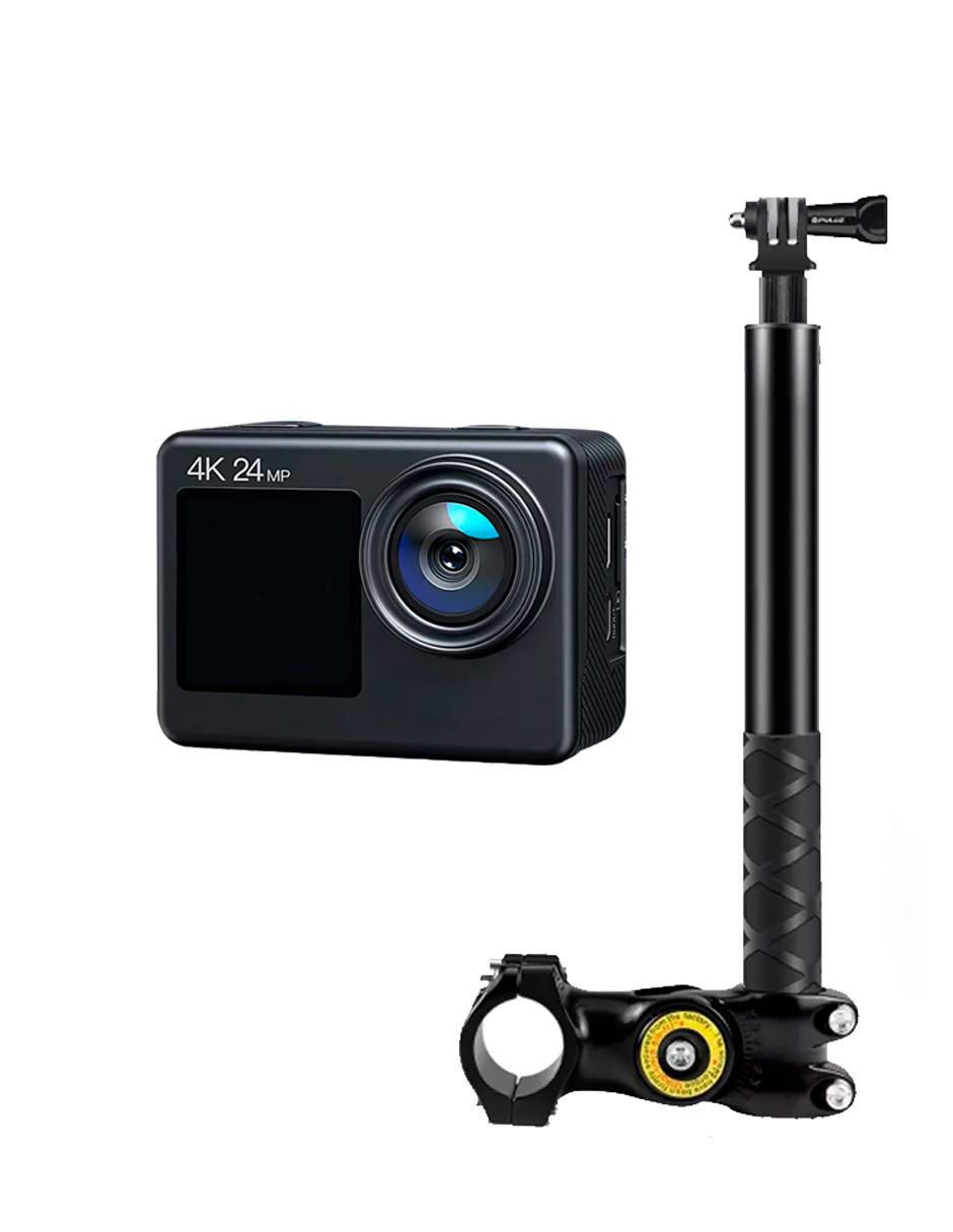 Cámara deportiva AG100+SOPORTE GA100+SOPORTE Full HD 4