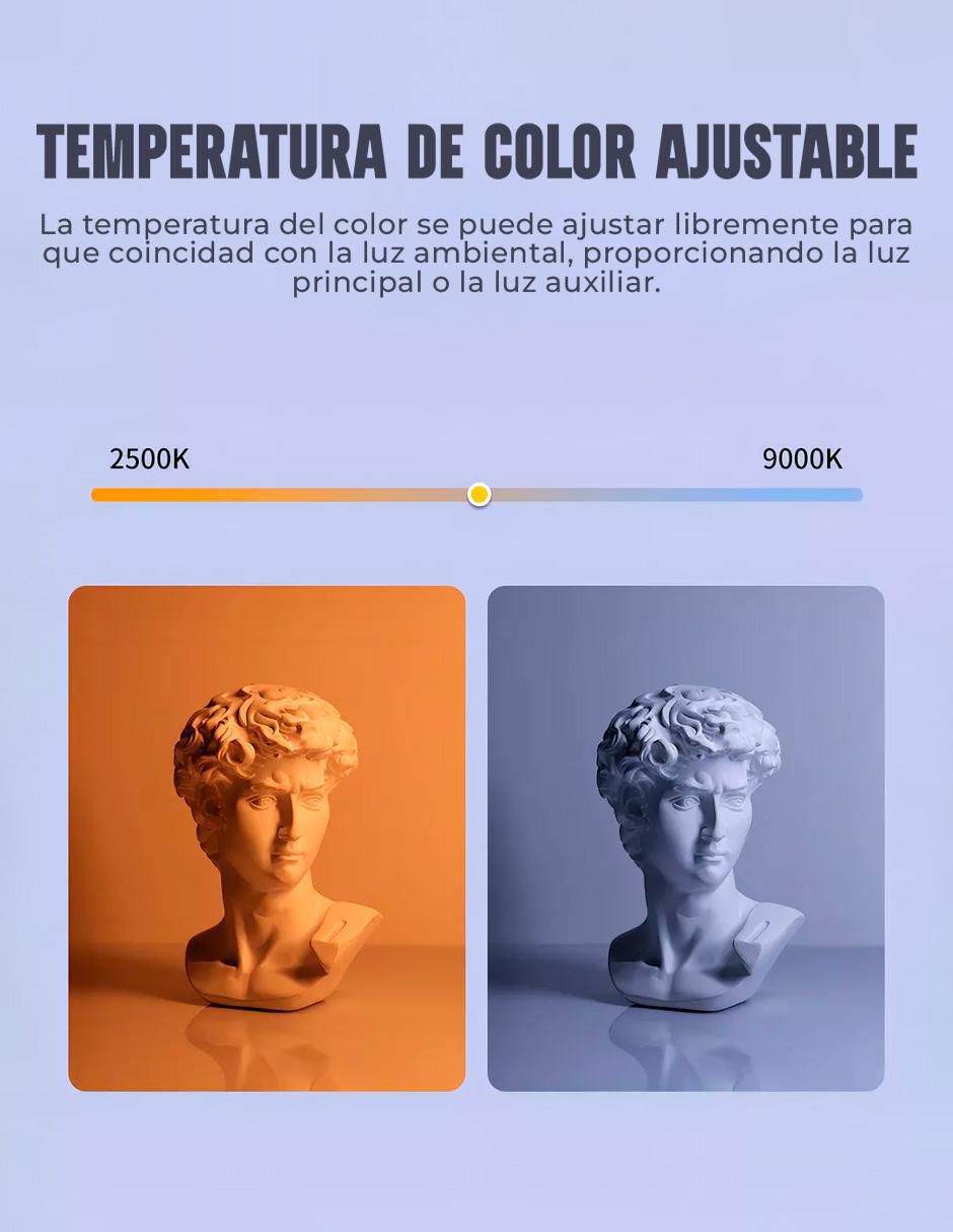 Lámpara para fotografía Ulanzi