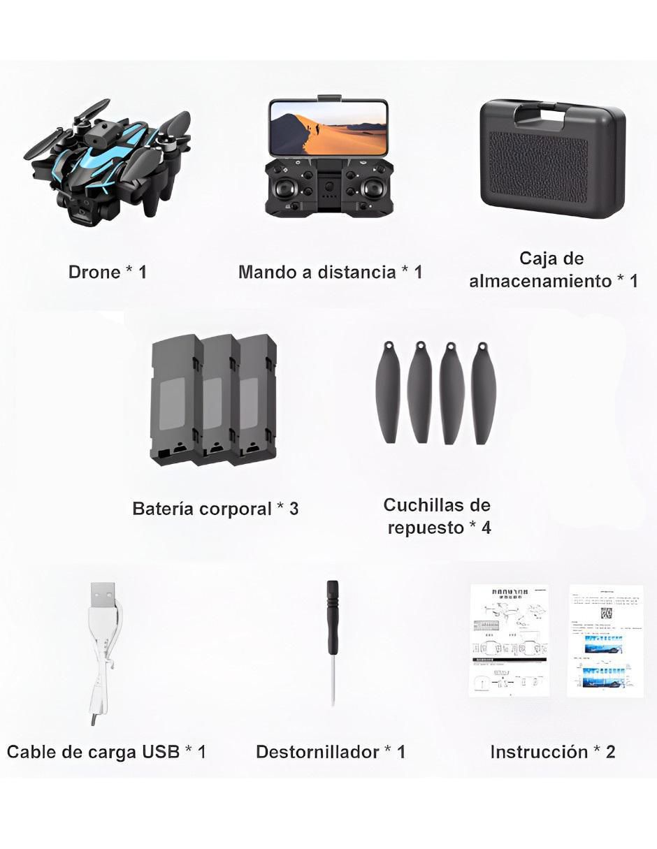 Dron Wünd modelo Anr1636 HD 15 min de vuelo