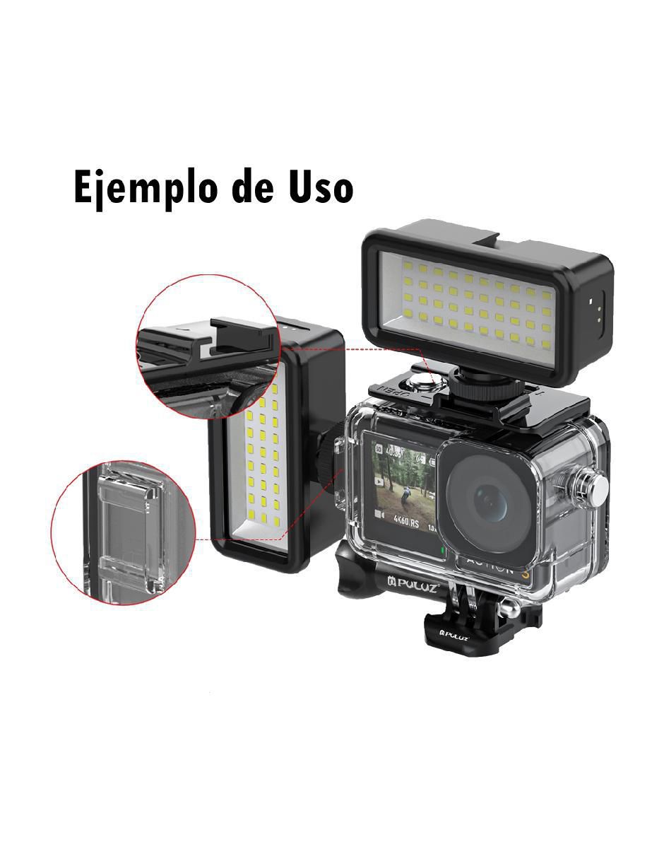 Accesorio cámara de acción Osmo Action 5 Pro, Osmo Action 4, Osmo Actio 3 4