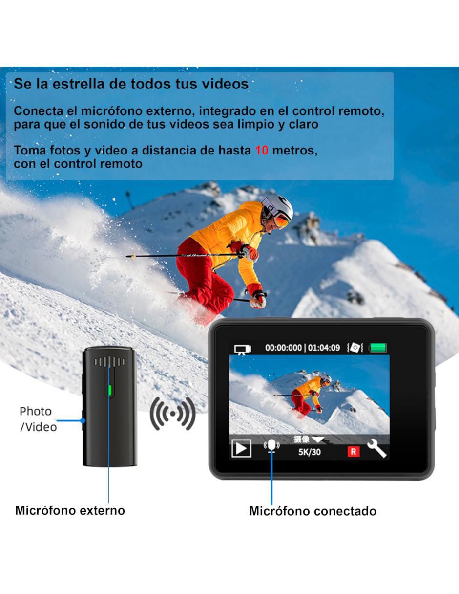 Cámara deportiva VD-302P 5K/UHD 4