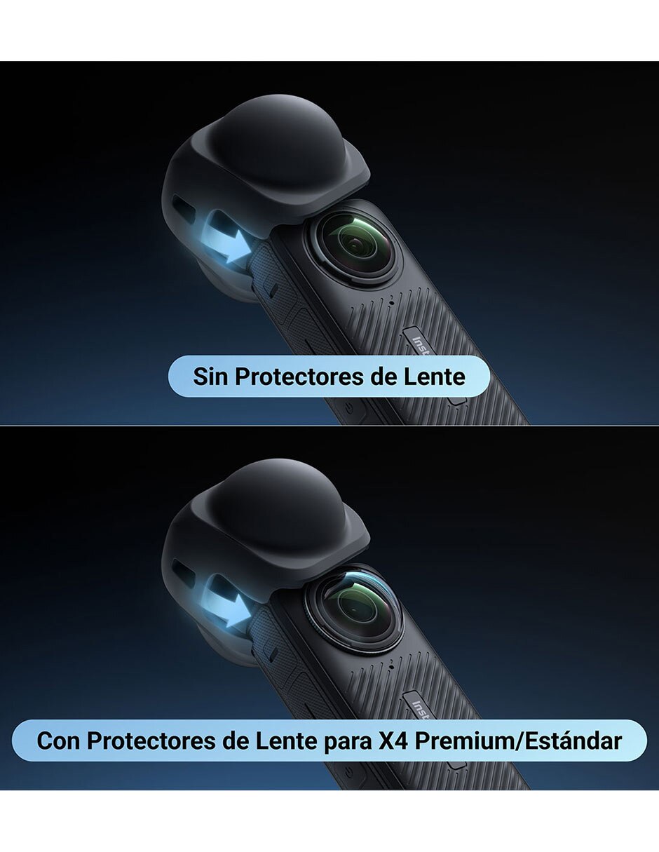 Tapa y protector lente x4 lens cap 7