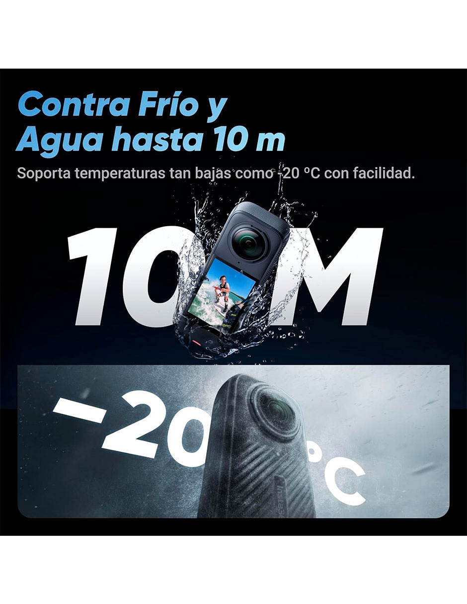 Cámara de acción Insta360 X4 Standard Bundle 8K