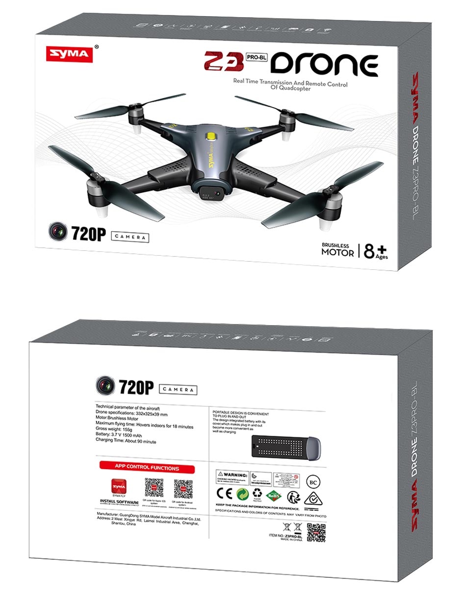 Dron Z3PRO-BL 20 - 48 MP 13