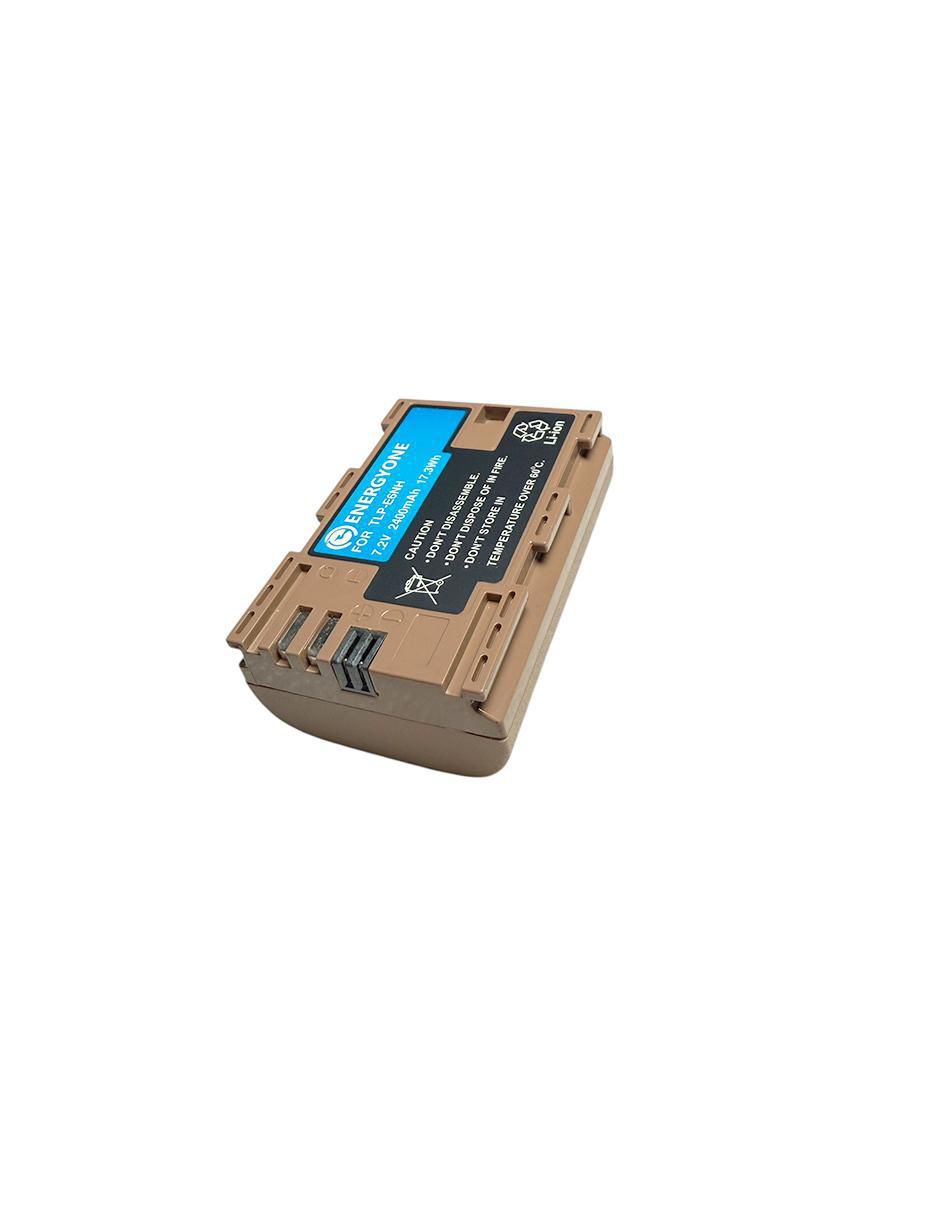 Batería recargable 2400 mAh tlp-e6nh 3